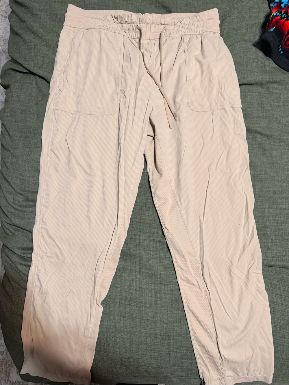 Lululemon Tan Joggers in size 12